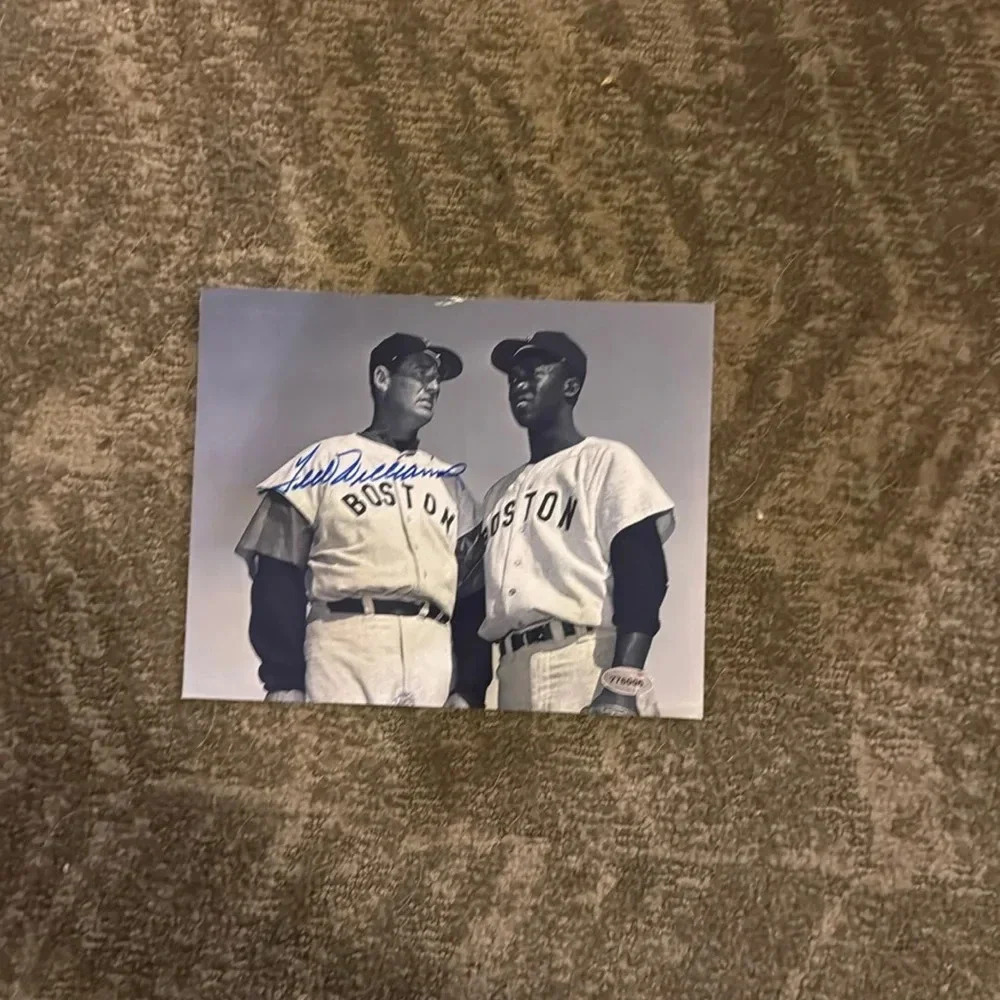 Autographed Ted Williams Boston Red Sox